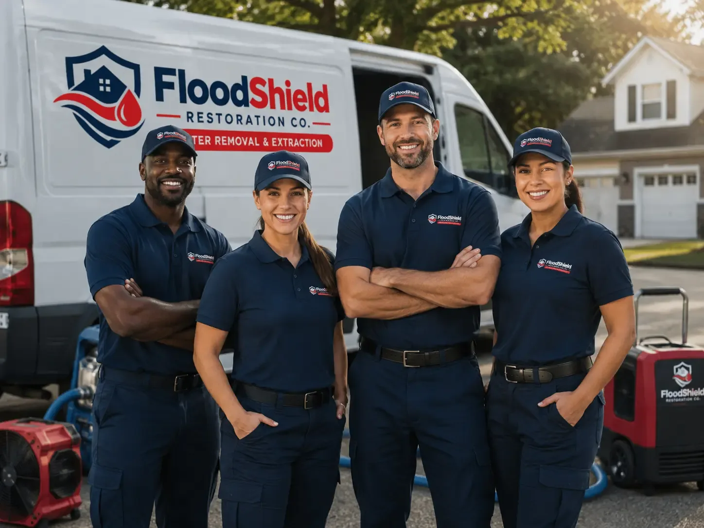 Flood Damage Restoration company in Springville, PA
