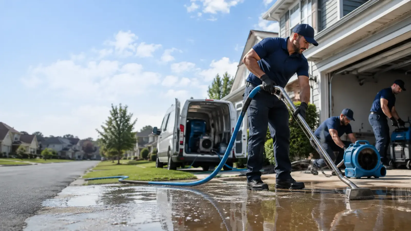 Flood Damage Restoration in Springville, PA